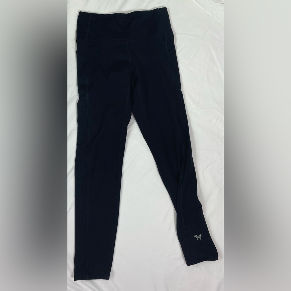 Pink by VS Cozy Leggings with Logo